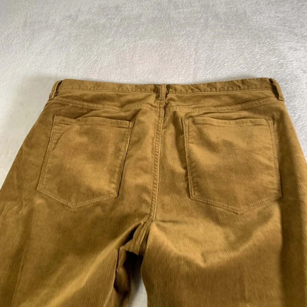 Banana‎ Republic Pants Mens 32x28 Brown Corduroy Relaxed 5 Pocket Stretch Casual